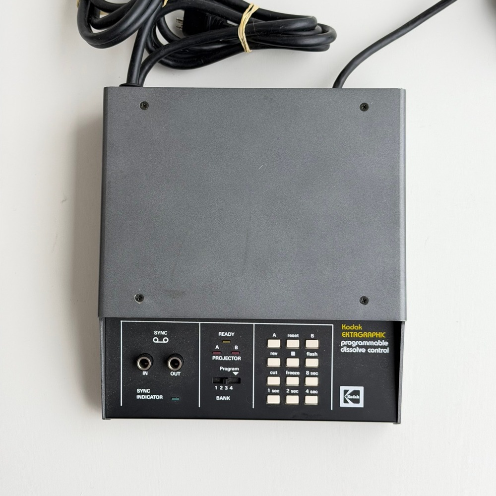 Kodak Ektagraphic Programmable Dissolve Control Dual Projector Sync Vintage